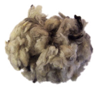  Okardad ull 250g, lockhårig