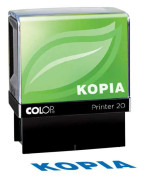 Stämpel standardtext KOPIA, 33x7mm