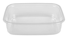 ABENA Plastform klar rektangulär 350ml 60/fp