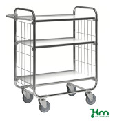 Hyllvagn 8000 3 hyllplan 1195x470x1120mm