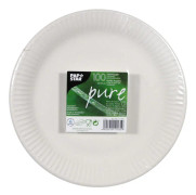 Tallrik PURE FSC Papp 23cm stark 100/FP (11181)
