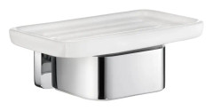 SMEDBO ICE SOFT CUBE TVÅLKOPP MED HÅLLARE