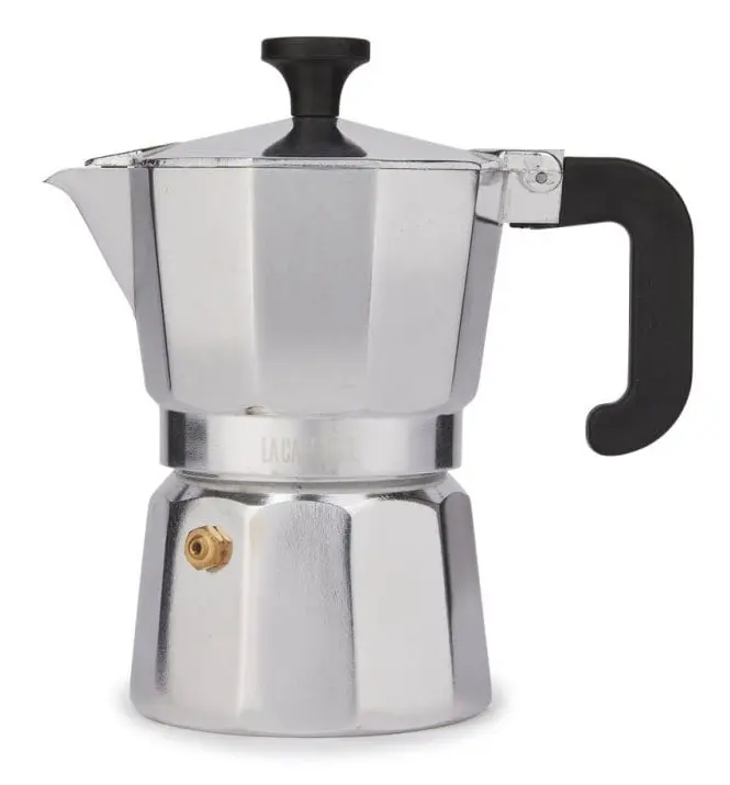 La Cafetière Venice Aluminium Espresso Maker 3-Cup - Silver