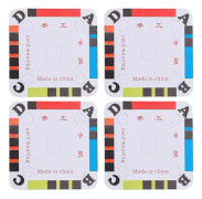 200 st Tablet Weaving Cards Bälte Väva Skyttel Papp Loom Kort För Loom Eller Inkle Garn Tråd Guide Seperator Kort Kartong Vävning Tillbehör