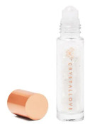 CRYSTALLOVE Crystal Infused Oil Bottle 10 ml - En flaska med bergkristaller för olja