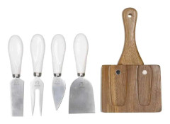 Artesà Appetiser Cheese Knife Set with Block