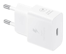 Samsung EP-T2510N - Strömadapter - 25 Watt - 3 A - PD 3.0, PD/PPS, SFC (24 pin USB-C) - på kabel: USB-C - vit