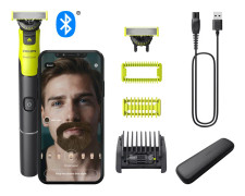 Philips OneBlade 360 QP4631 - Trimmer - sladdlös - limegrön/kolgrå