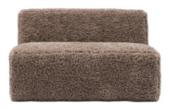 Riviera Maison, The Jagger Mittmodul 125 cm poodle weave raccoon taupe