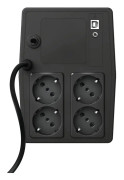 Trust Paxxon - UPS - AC 220-240 V - 600 Watt - 1000 VA - 12 Ah - USB - utgångskontakter: 4