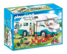 PLAYMOBIL HUSBIL FAMILJE CAMPING