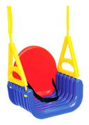 vidaXL 3-i-1 gungsits 29x40x39,5 cm polypropylen