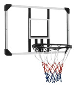 vidaXL Basketkorg transparent 90x60x2,5 cm polykarbonat