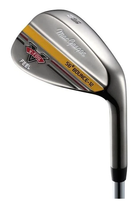 Macgregor - MACWED01856DEGMRH - V-formad wedge golfklubba för män, krom