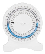 Bubbelinklinometer med bra tätning, roterande ratt, repfri, rörelseomfångsmätverktyg, fysioterapiinklinometer