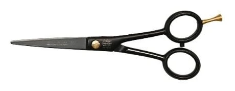 Frisörsax QUEEN BL LINE micro BLACK 5,5' TRIKO LEADER