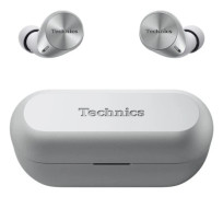 Technics AZ60M2 - True wireless-hörlurar med mikrofon - inuti örat - Bluetooth - aktiv brusradering - silver