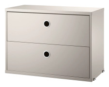 Lådhurts 58x30x42 beige