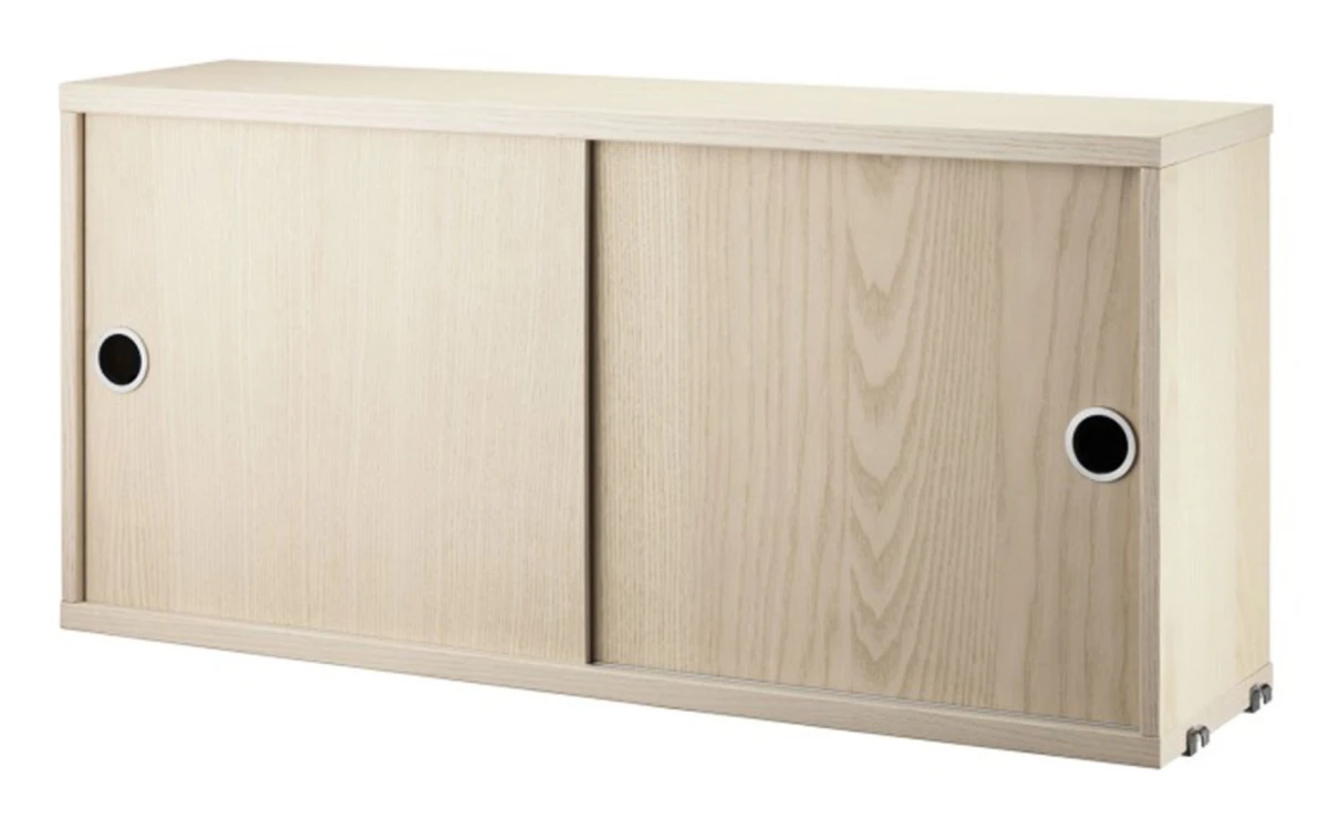 String - Cabinet with Sliding Doors