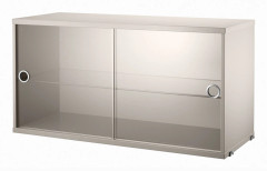 Vitrinskåp 78x30x42 beige