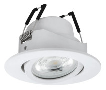 EGLO SALICETO-Z INFÄLLD TILT Ø88 RGB 400LM 2700-6500K VIT