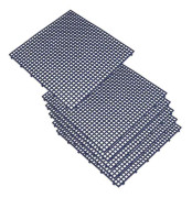 Artplast Bricka Flextile 40x40x8 Cm 6 Enheter Blå