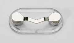 Magnetisk Glasögonhållare, Namnskylt, Magnetisk Märkeshållare, Solglasögonhållare, Glasögonhållare, Rostfritt Stål Gåvor till Mamma och Pappa