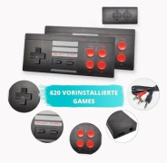 Retro spelkonsol - MAVURA - Mini spelkonsol - 620 inbyggda kultspel - Bluetooth trådlös kontroll
