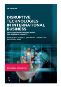 Disruptive Technologies in International Business