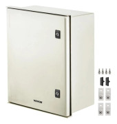 NEMA-VEVOR Glasfiberhölje- 50x40x20 cm-NEMA 4X- IP66 Vattentät och dammtät med monteringsplatta