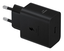 Samsung Original Laddare med Kabel 45W Power Adapter Svart