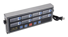 Cal-8b Bärbar Calculagraph, 8-kanals Digital Timer, Kök Matlagning Timing Lcd-display Klocka Skakning Påminnelse