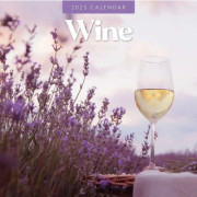 Wine 2025 Square Wall Calendar (häftad, eng)