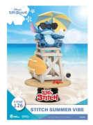 Disney D-Stage PVC Diorama Stitch Summer Vibe 16 cm