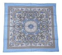SNUSNÄSDUK PAISLEY JO SPORT, scarf bomull, 60 X 60 cm
