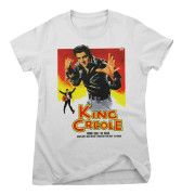 King Creole Retro Movie Poster Girly Tee