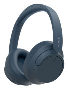 Sony WH-CH720N - Hörlurar med mikrofon - fullstorlek - Bluetooth - trådlös, kabelansluten - aktiv brusradering - 3,5 mm kontakt - blå