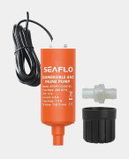 Dränkbar elektrisk pentrypump SEAFLO Submersible and Inline Pump, 12 V, 12 l/min, 2/5" (11 mm) / 1/2" (13 mm) slang