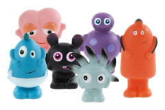 BABBLARNA Plastfigurer G-Mix 6 olika