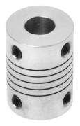 Motoraxelkoppling 8mm till 8mm spiralbalk D18l25