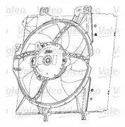 Fläkt, kylare, citroën,ds,mitsubishi,opel,peugeot, 1253H6, 1253-H6, 1253P8, 1253-P8, 3641927, 9675280980, 9812028580, 9829774580