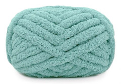226g/Boll Virkad Garn Garnboll BLÅ