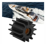 12-Bladig Vattenpumpimpeller 22120‑0001 Marin Impeller Ersättning för GM 454 med Jabsco Pump 23800‑0201