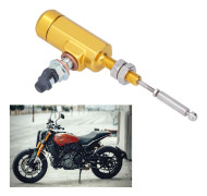 M10 x 1.25mm Universal Motorcykel Bromspump Hydraulisk Koppling Huvudcylinder för ATV Dirt Bike Guld