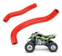 2 st Silikonkylarens Kylvätskeslang Kit Tätat Läcksäker Ersättning För Arctic Cat DVX-400 2007 till 2008 Röd
