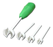 Spiralizer för Grönsaker, Urkärnare, Grävande Verktyg, Urkärnare för Fyllda Grönsaker, Köksredskap för Hemmet (2 set - Grön)