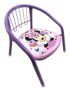 Stol - MINNIE MOUSE - Lila - Metall - 36x35x36 cm - För barn från 3 år