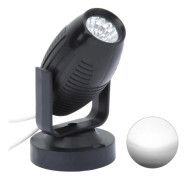 AC85-265V LED Scenbelysning Mini Spotlight 7 färger att välja mellan