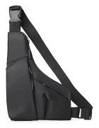 Stöldskyddssäker Reseväska, Stöldskyddad Pass- och Dokumentficka, Lätt Vikt Slank Front Sling Crossbody