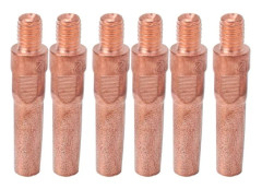 Kontakttipp Koppar Munstycken Svetsbrännare Förbrukningsvaror 10 st 8,8x40x1,2mm